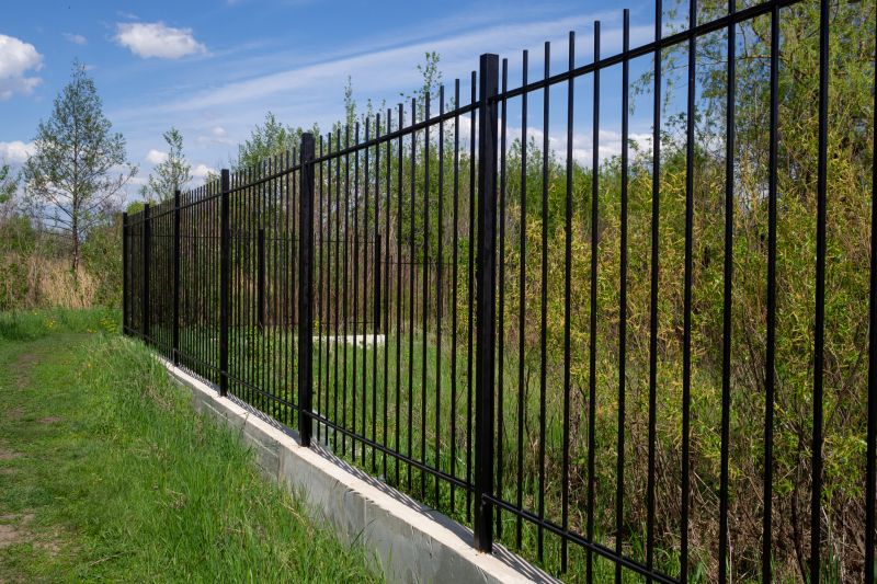 Modern Metal Fence