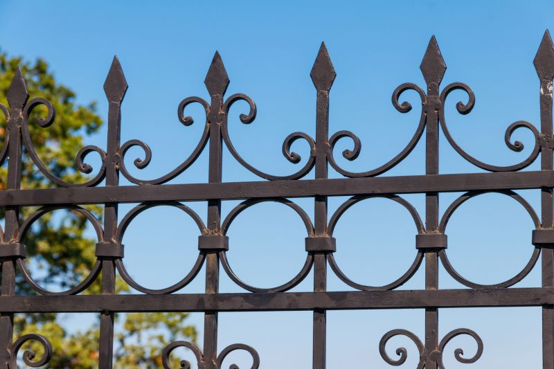 Gothic Iron Fence Installation in Alpharetta, GA
